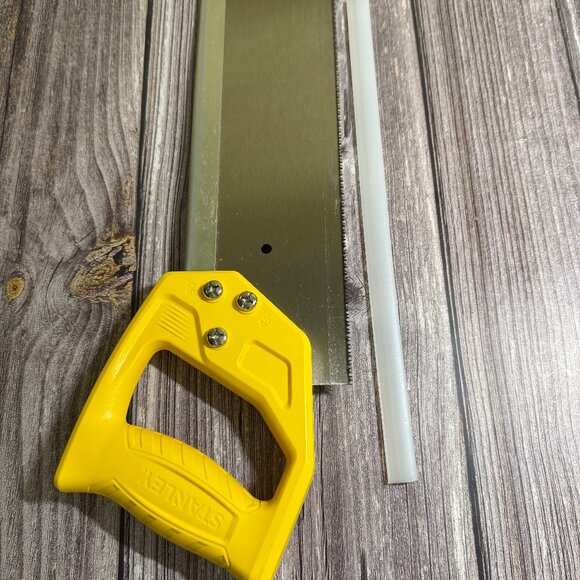 2 Stanley Hand Saws Fat Max 20/500, One a Miter Saw (ONLY) 12” x 3 ½” READ - Picture 8 of 14